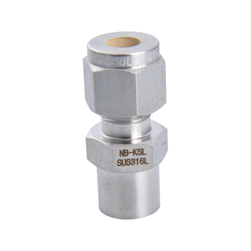 316L Stainless Steel Compression fitting to tube socket welding head