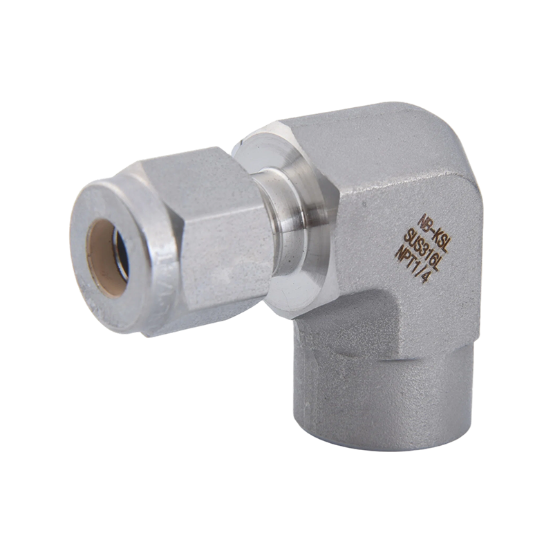 Compression fitting internal thread elbow Compression fitting internal thread elbow