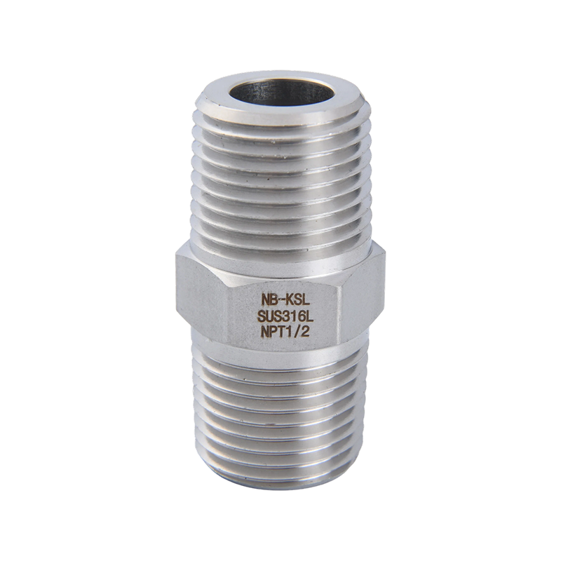 316L Stainless steel double external thread connector 316L Stainless steel double external thread connector