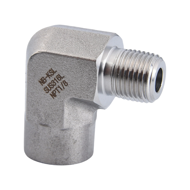 Internal and external threaded bends
