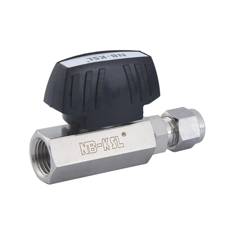 Internal thread rotary ball valve