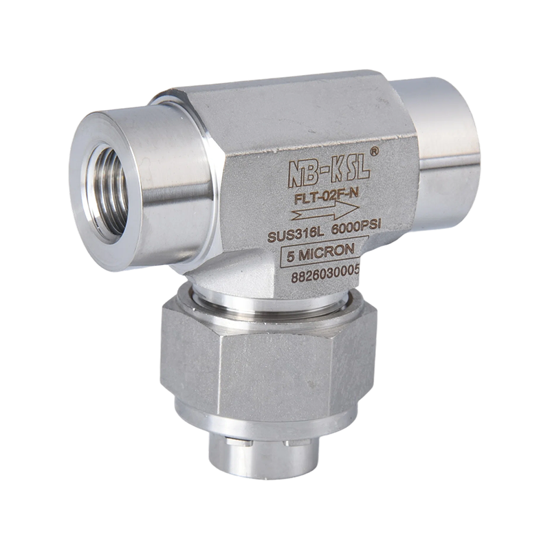T-type internal thread filter
