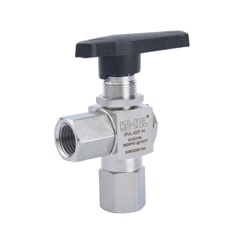 316L Stainless Steel BV right-angle  valves