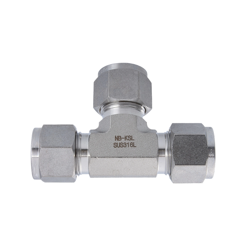 316L Stainless Steel Compression fitting tee