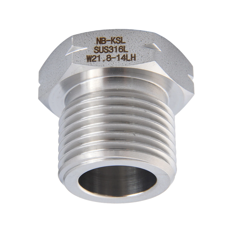 Stainless steel tube fittings cap